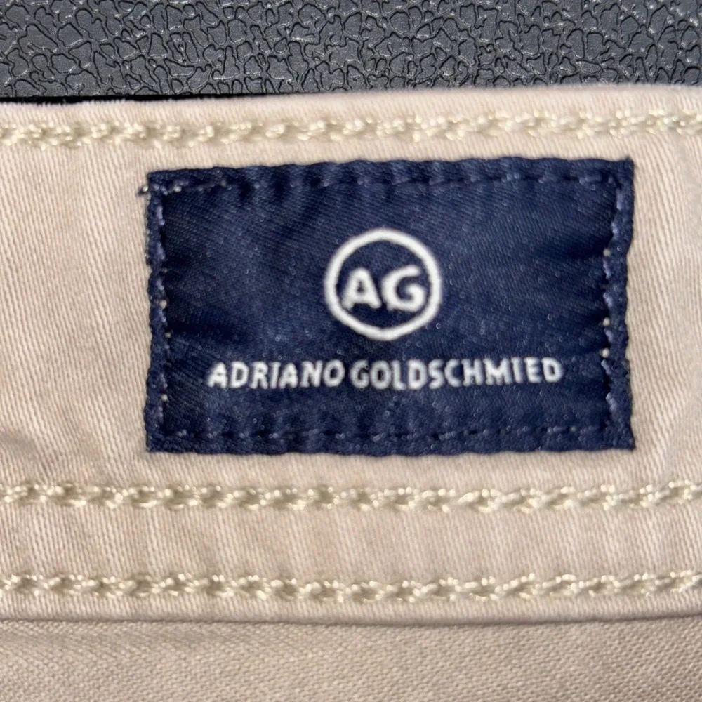 AG Adriano Goldschmied The Graduate  Khaki Pants 31x29 1174SUD-BCH